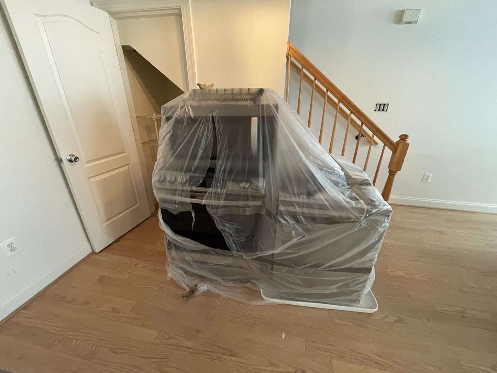 Ceiling water damage response on a documented project in Gaithersburg, MD, February 2026