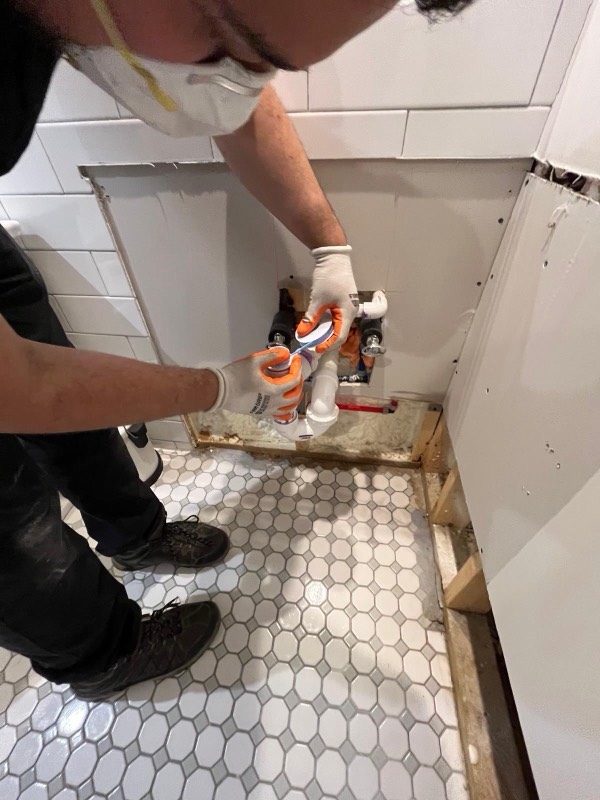 Documented Washington, DC home after emergency water extraction and dry-out