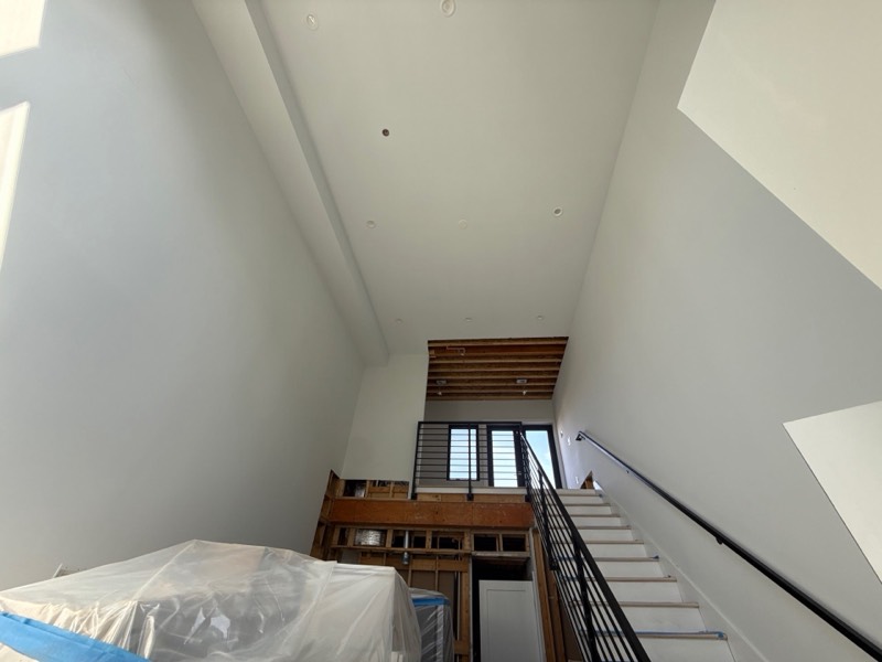 Washington, DC home after in-place hardwood floor drying on a documented water damage project