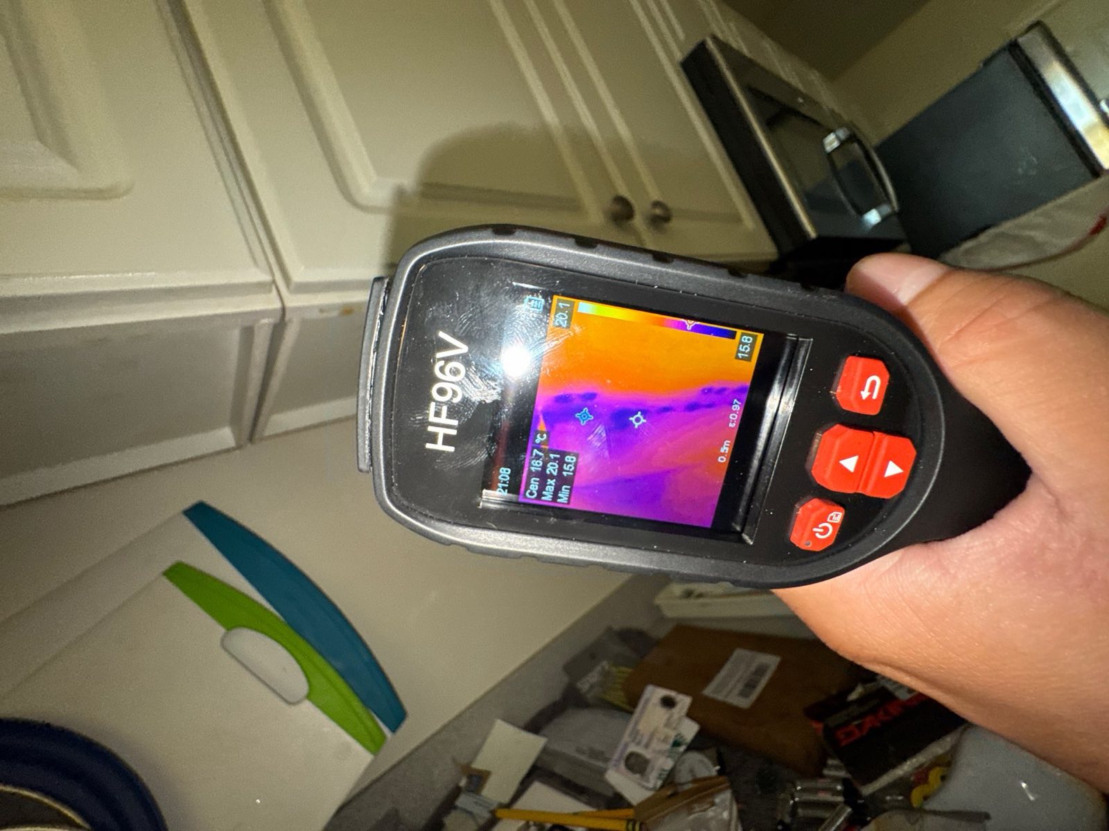 Before photo: water damage restoration project in Reston, VA — documented initial conditions by Restoration Doctor