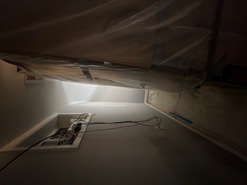 Documented Silver Spring, MD home after water damage demolition and structural drying